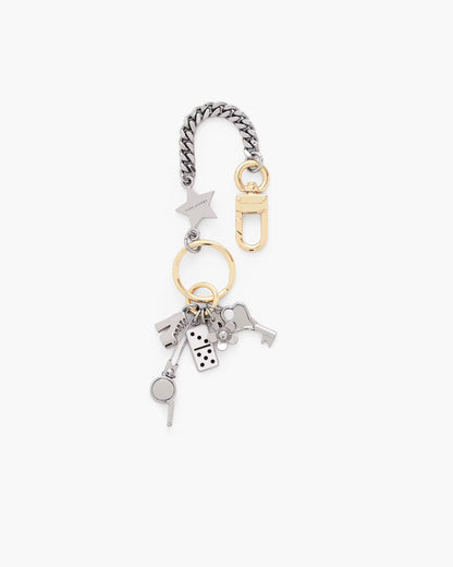 Marc Jacobs The Domino Effect Bag Charm Nickel