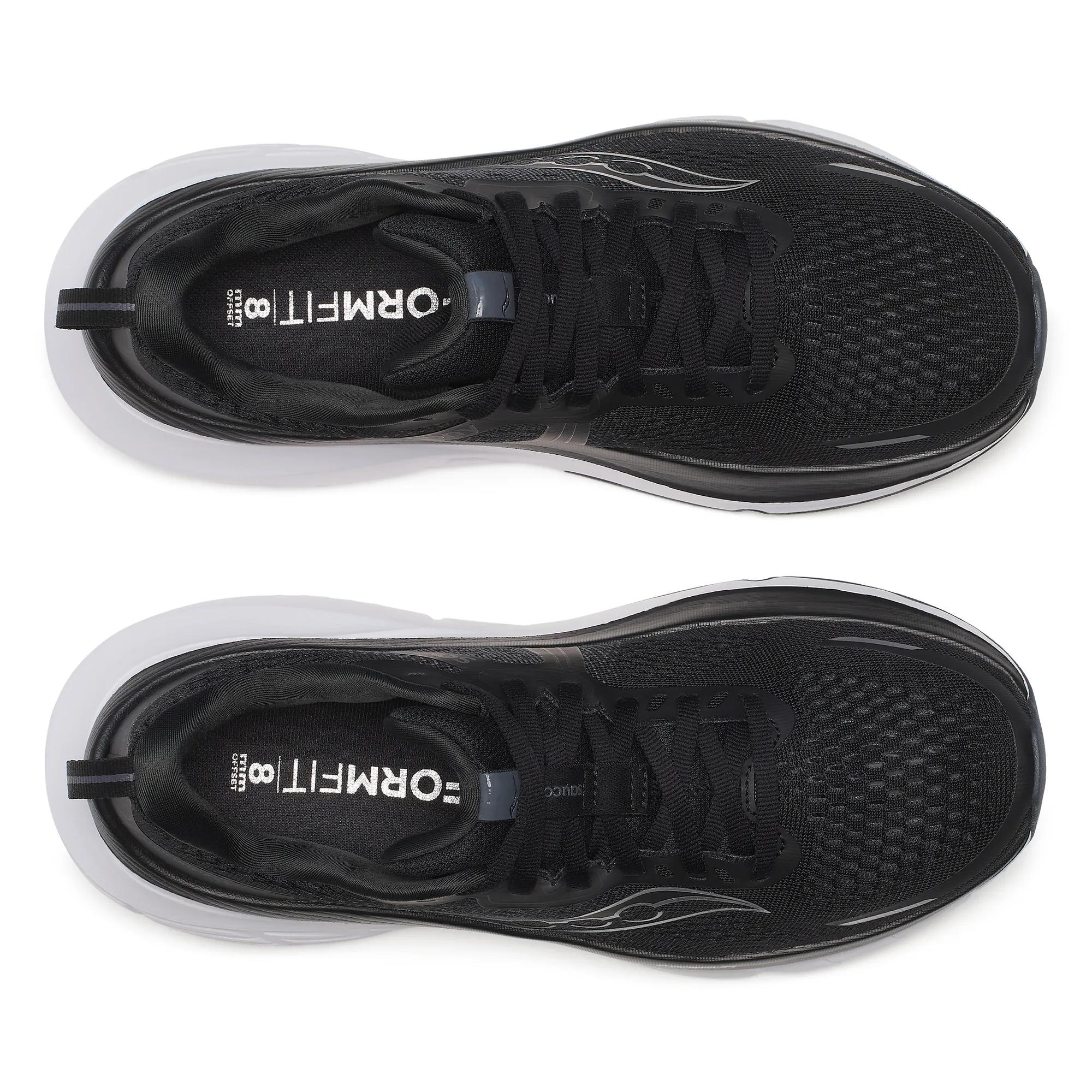 Saucony Women's Guide 18 Extra Wide Black | White