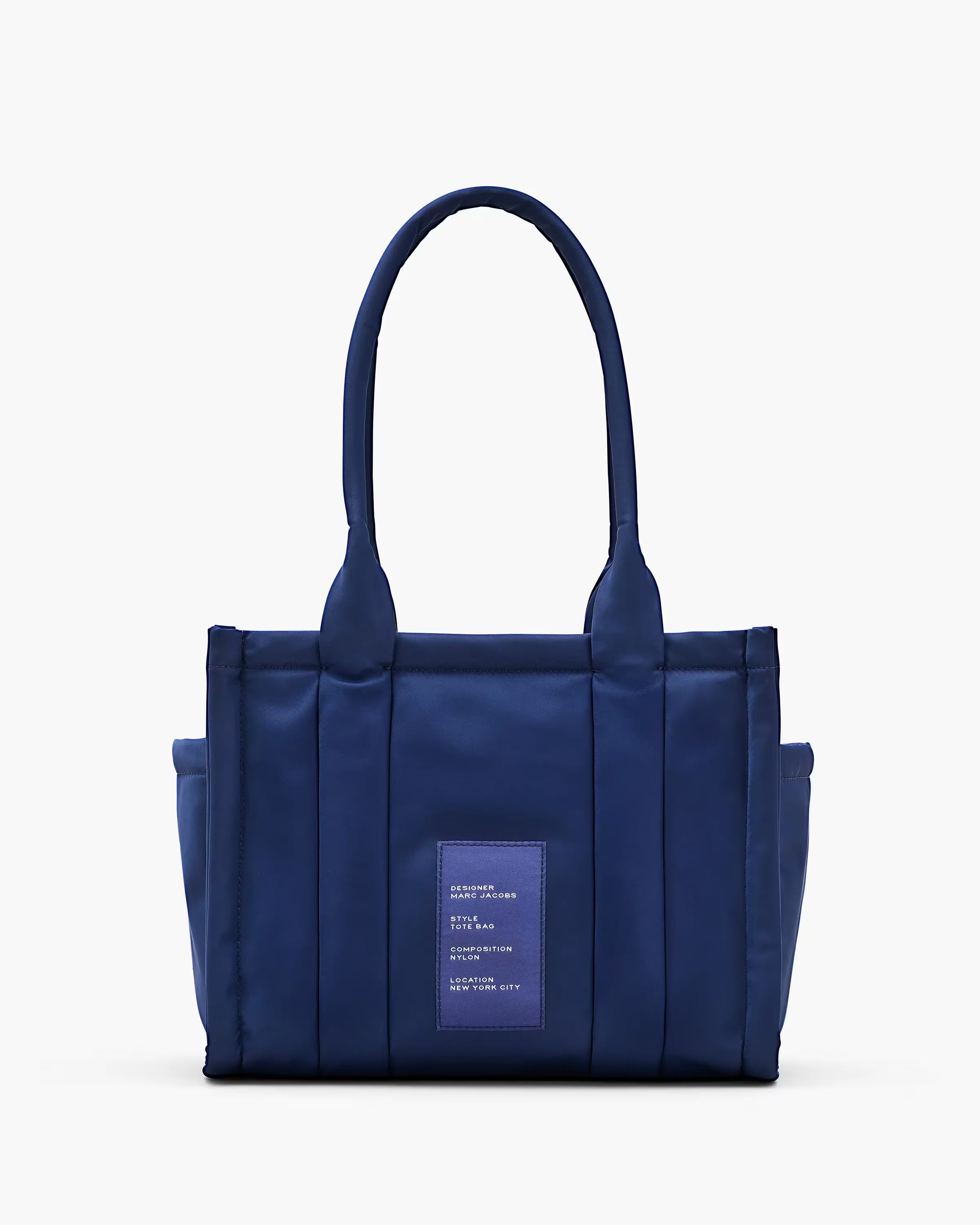 Marc Jacobs The Puffy Nylon Medium Tote Bag Blue Sea