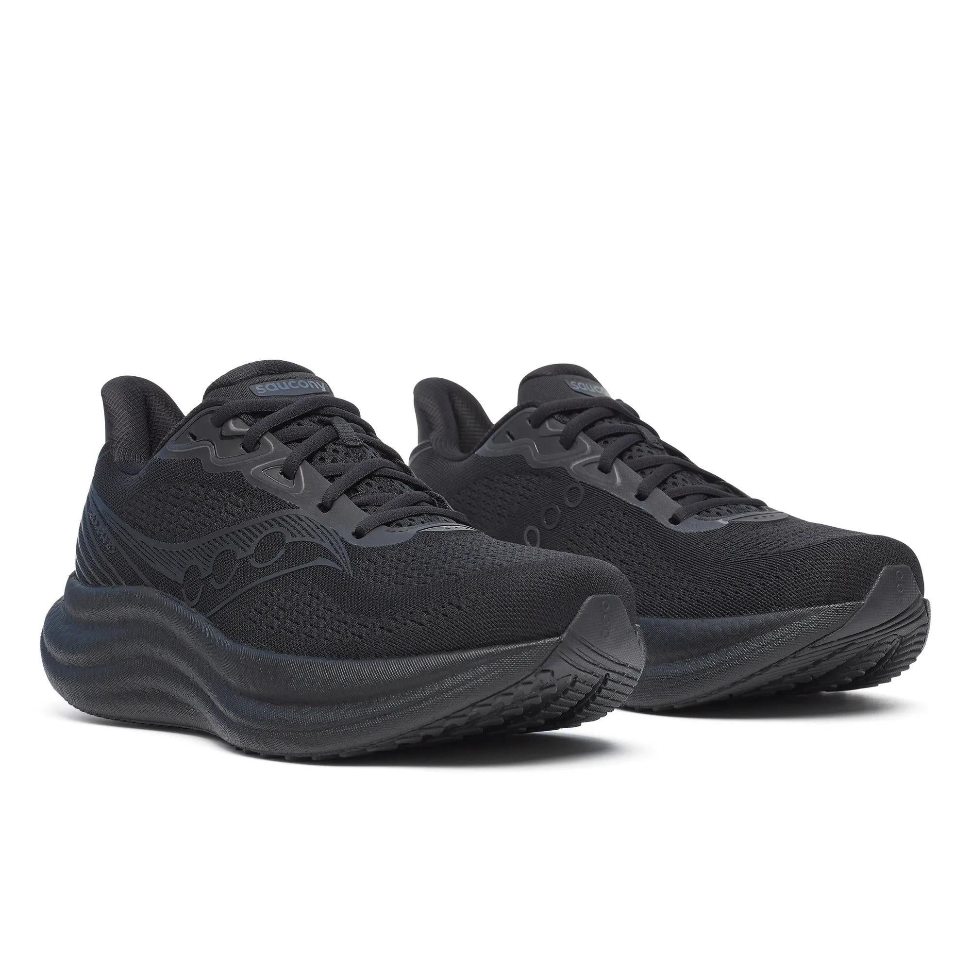 Saucony Men's Triumph 23 Wide Triple Black