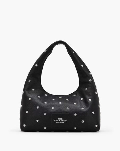 Marc Jacobs The Mini Icon Stud Sack Bag Black Multi