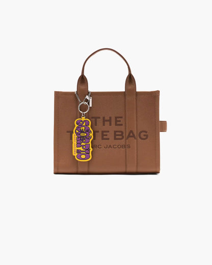 Marc Jacobs The Thin Outline Logo Webbing Strap Rose Multi