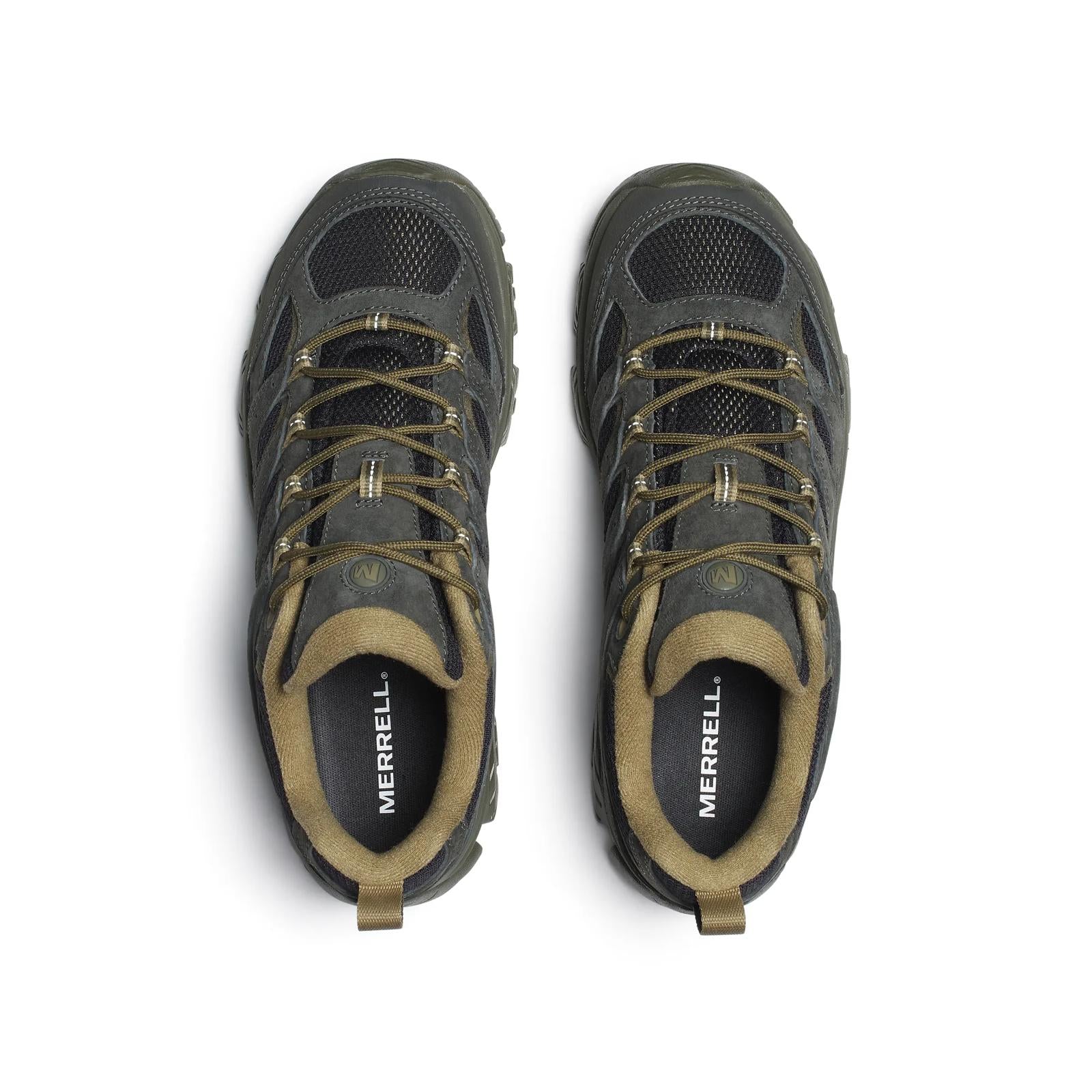 Merrell Men's Moab 3 Wide Width Black/Beluga
