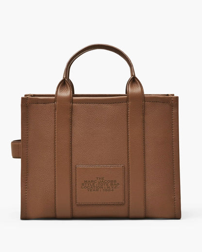 Marc Jacobs The Leather Medium Tote Bag Argan Oil