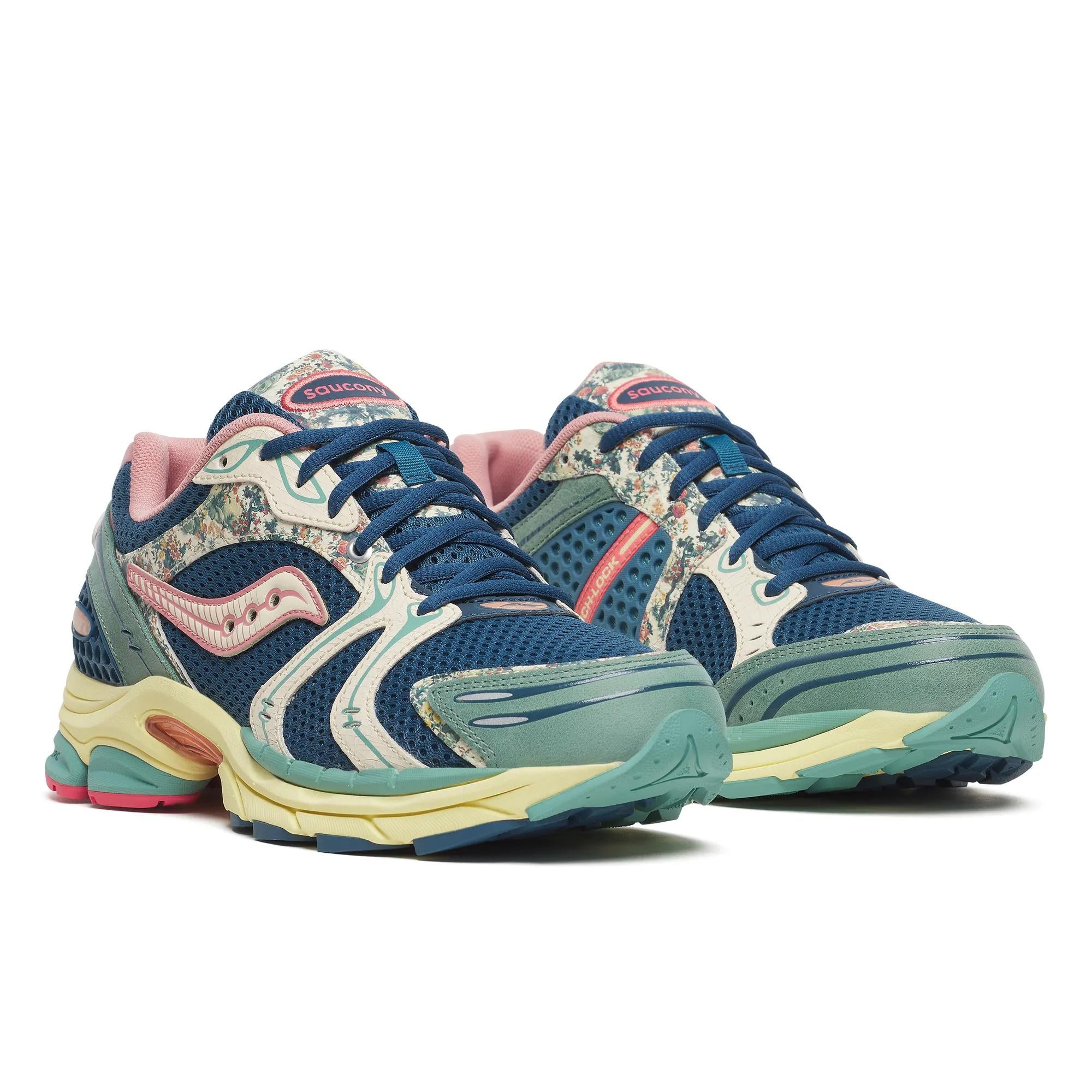 Saucony ProGrid Triumph 4 Kissaten Blue | Beige