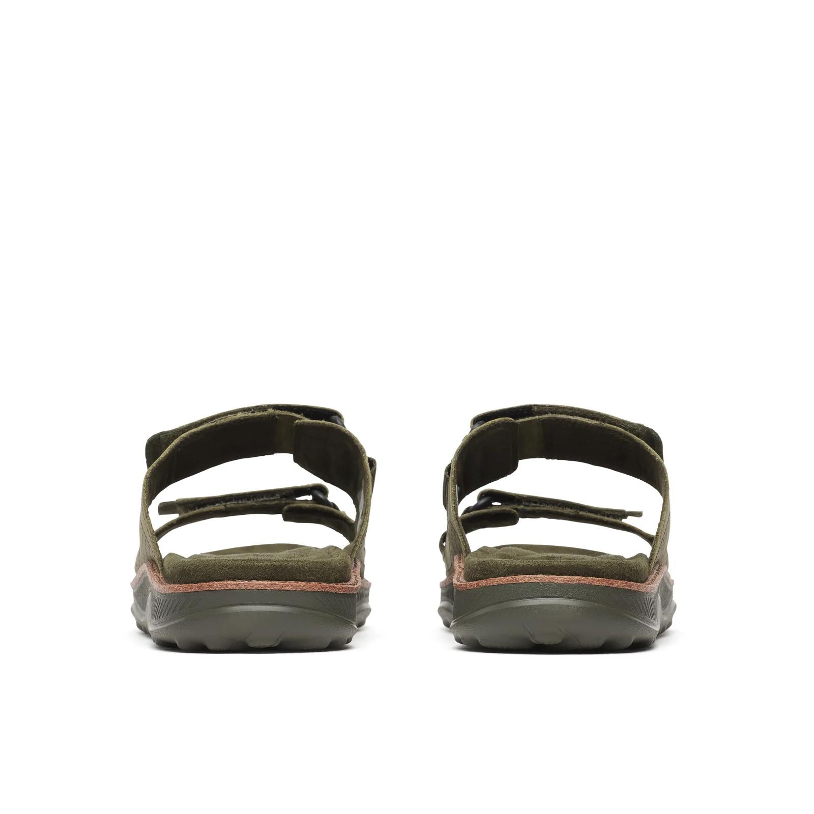 Merrell Men's Cove Leather Slide Dark Moss