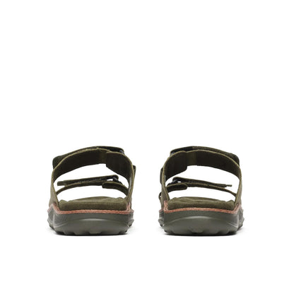 Merrell Men's Cove Leather Slide Dark Moss
