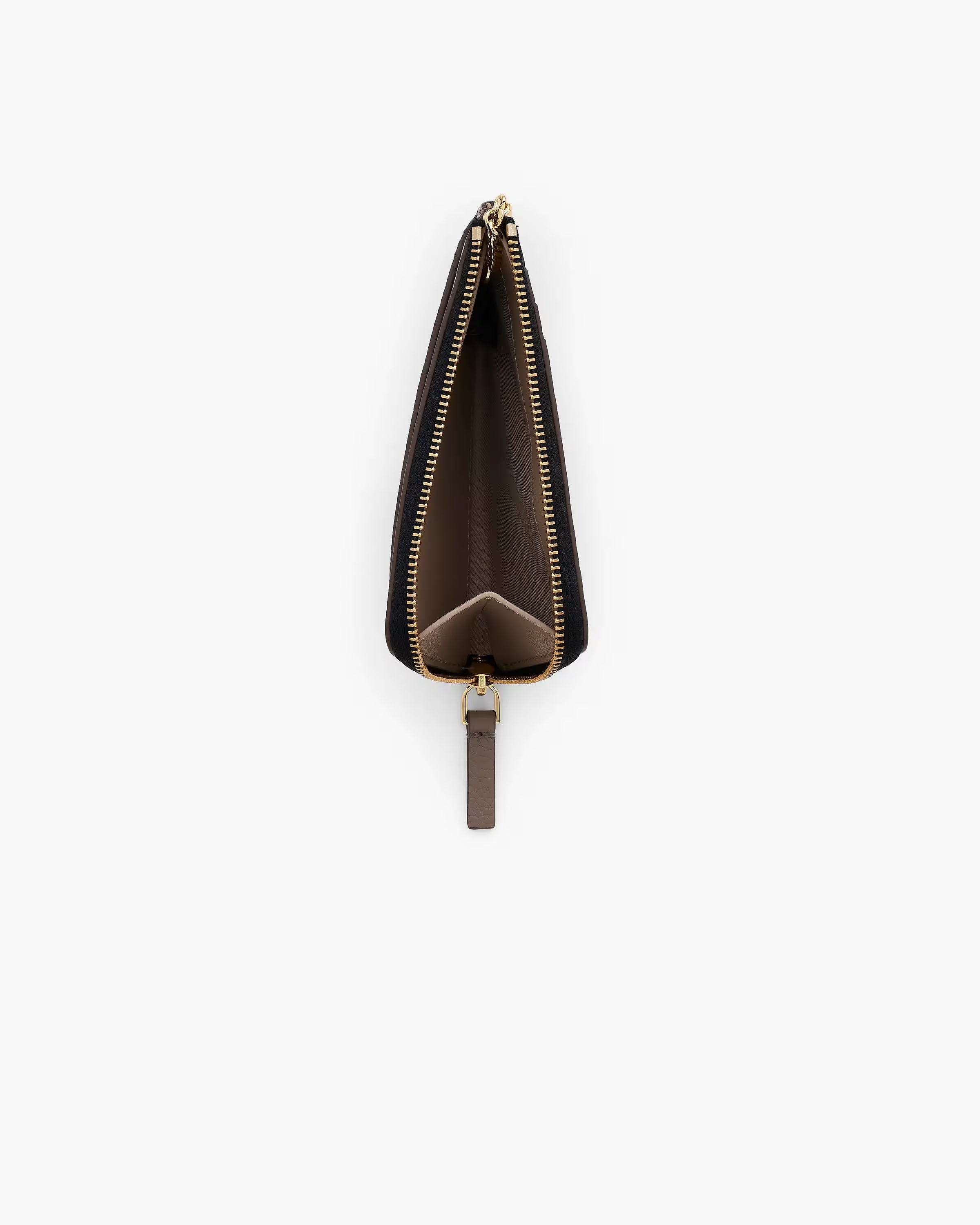 Marc Jacobs The Leather Top Zip Multi Wallet Cement