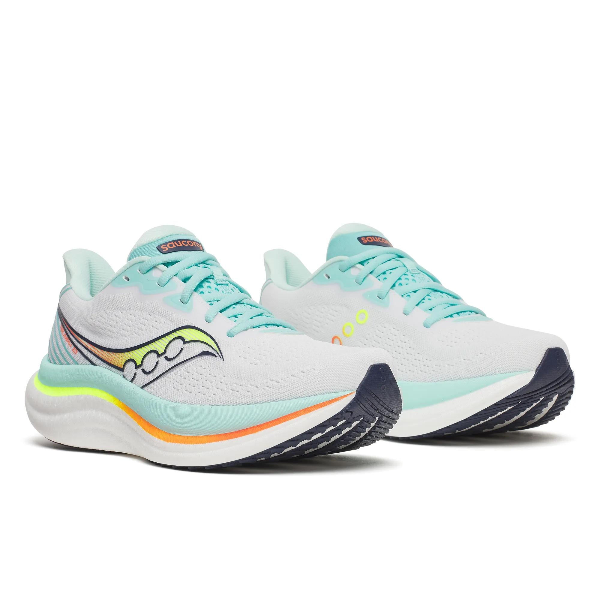 Saucony Women's Triumph 23 White | Aqua