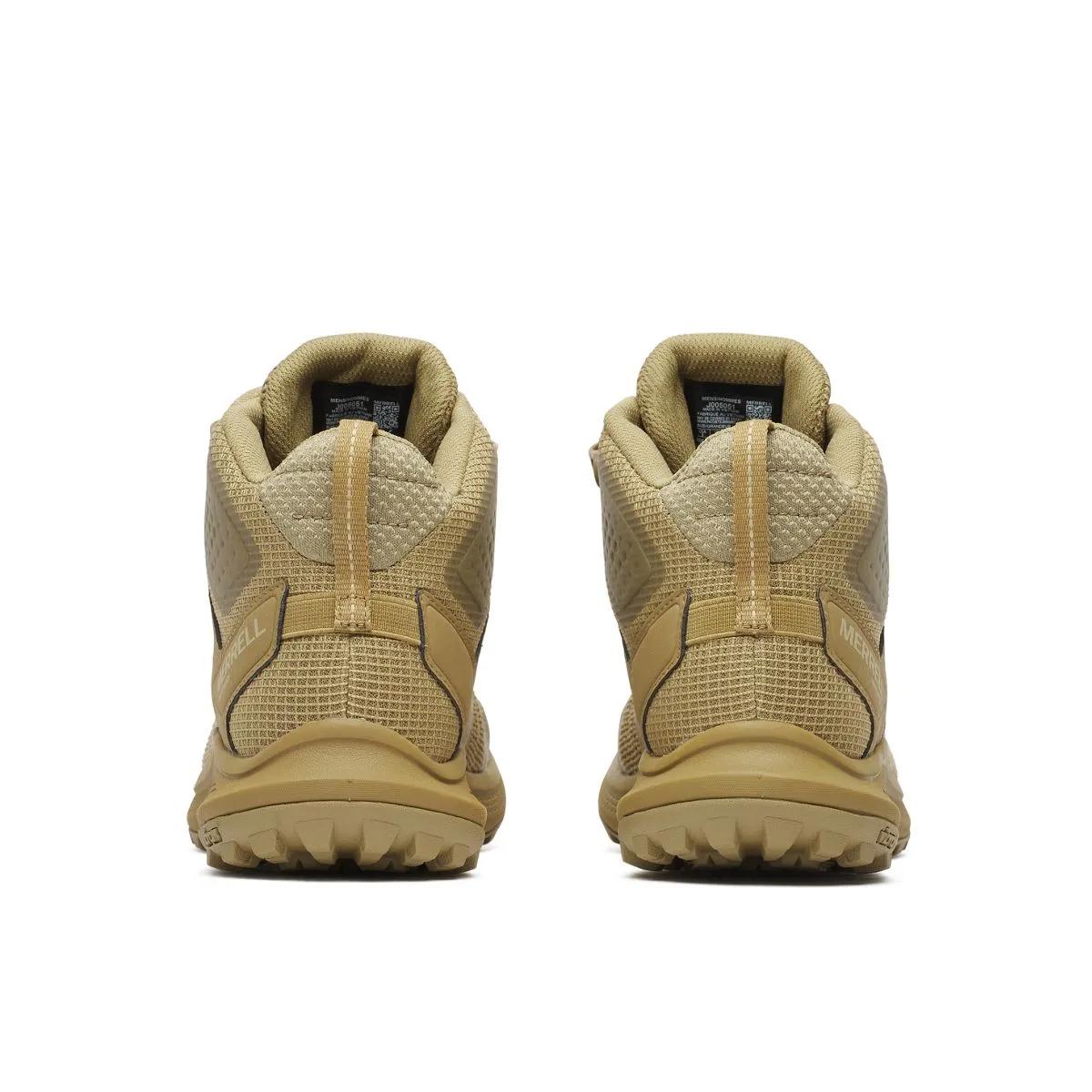 Merrell Men's Nova 3 Mid Tactical Waterproof Boot Dark Coyote