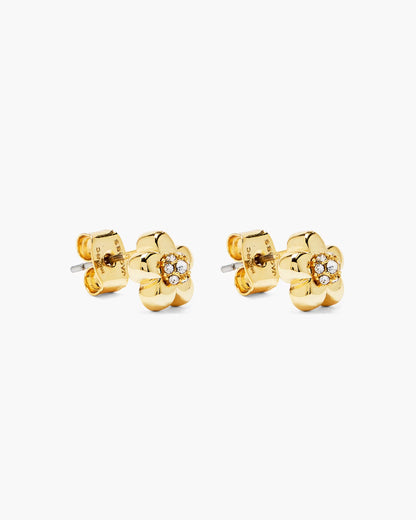 Marc Jacobs The Daisy Earrings Gold/Crystal