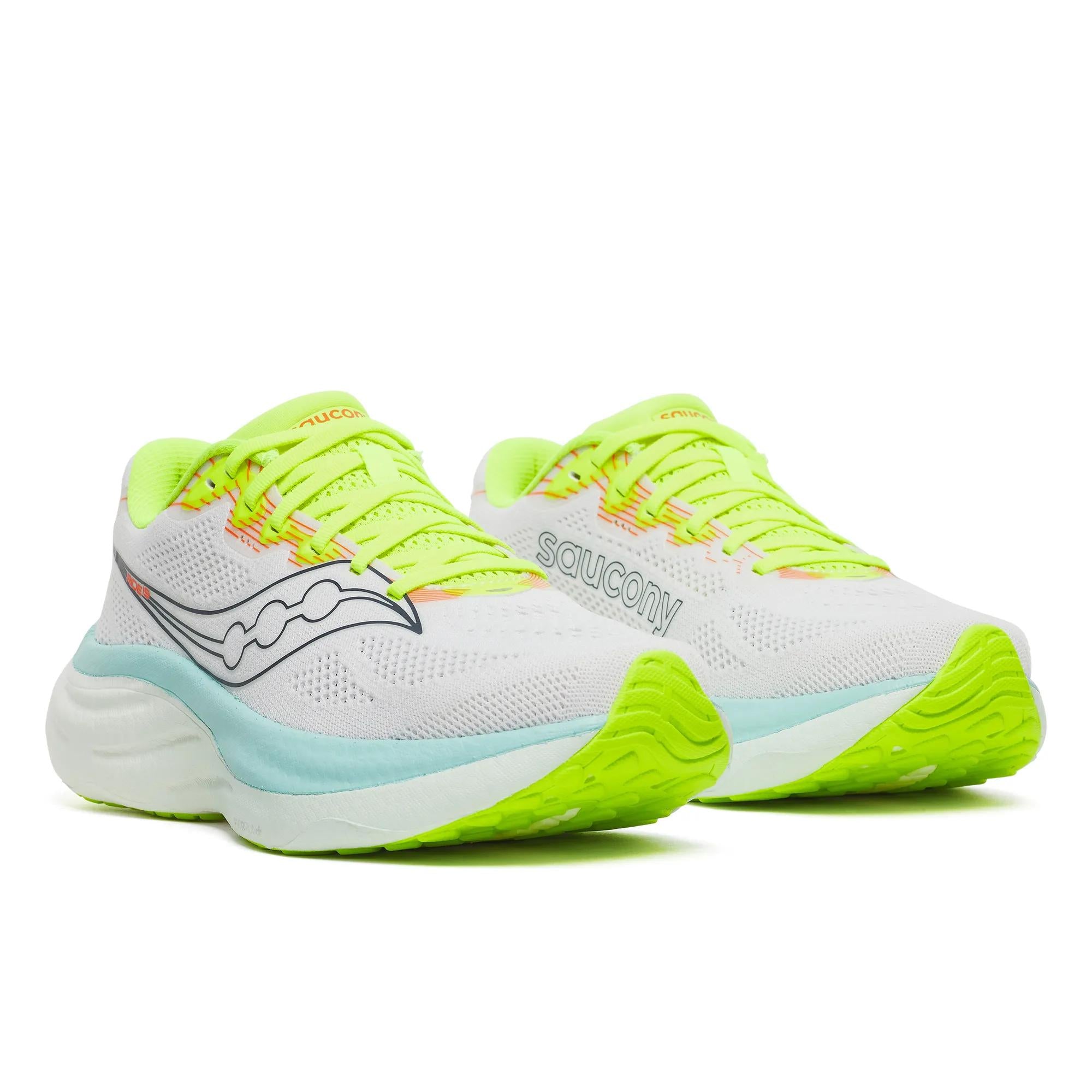 Saucony Women's Ride 19 White | Splash