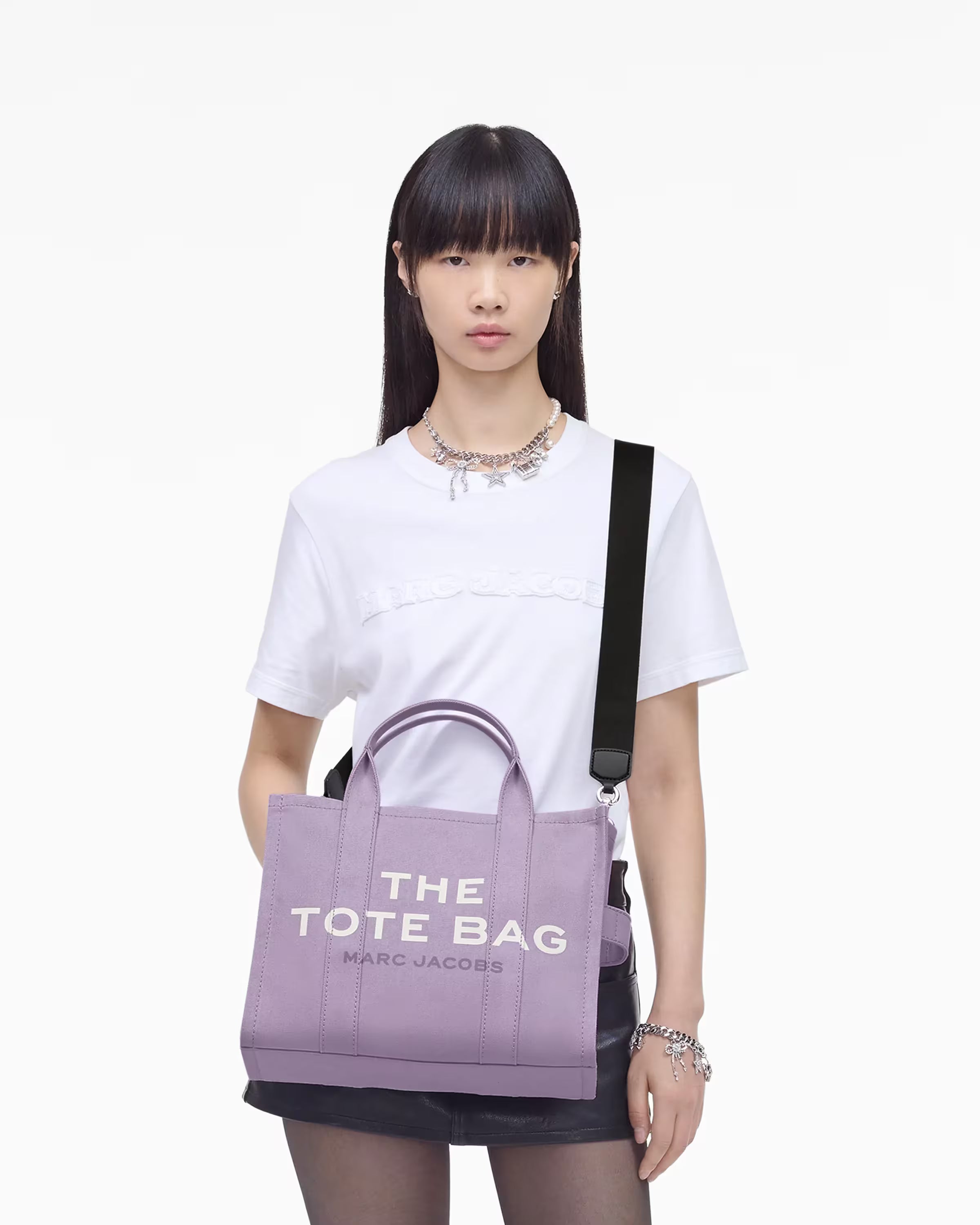 Marc Jacobs The Canvas Medium Tote Bag Lilac