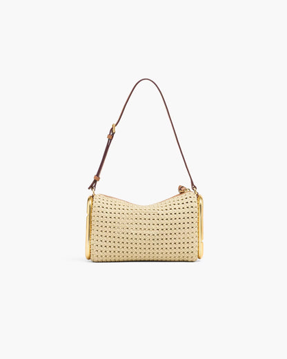 Marc Jacobs Scene Small Shoulder Bag In Crochet Champagne