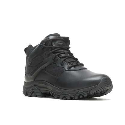Merrell Men's Moab 3 Response Mid Tactical Waterproof Boot Wide Width Black