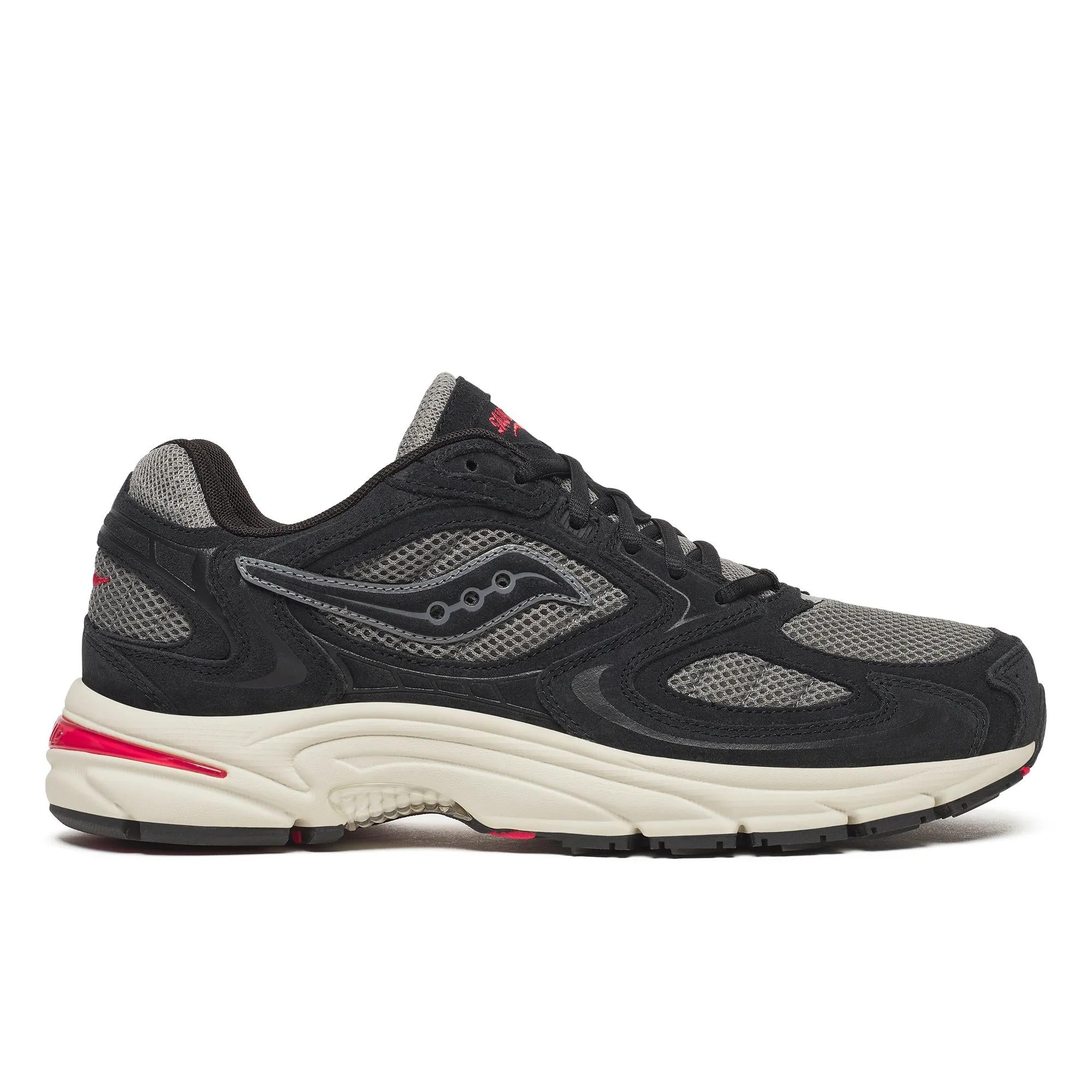 Saucony Grid Jazz 9 Suede Black | Fire Red