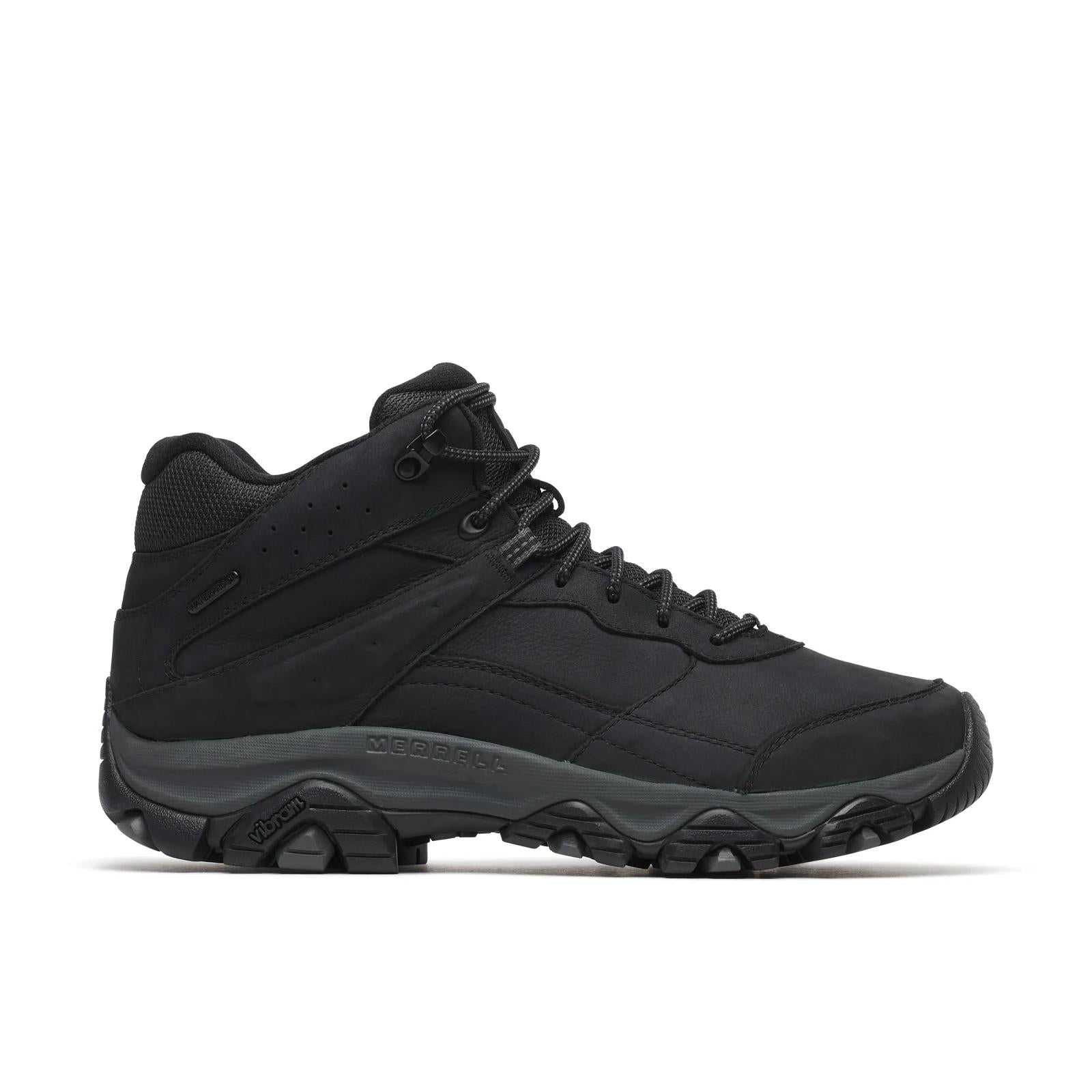 Merrell Men's Moab Adventure 3 Mid Waterproof Black