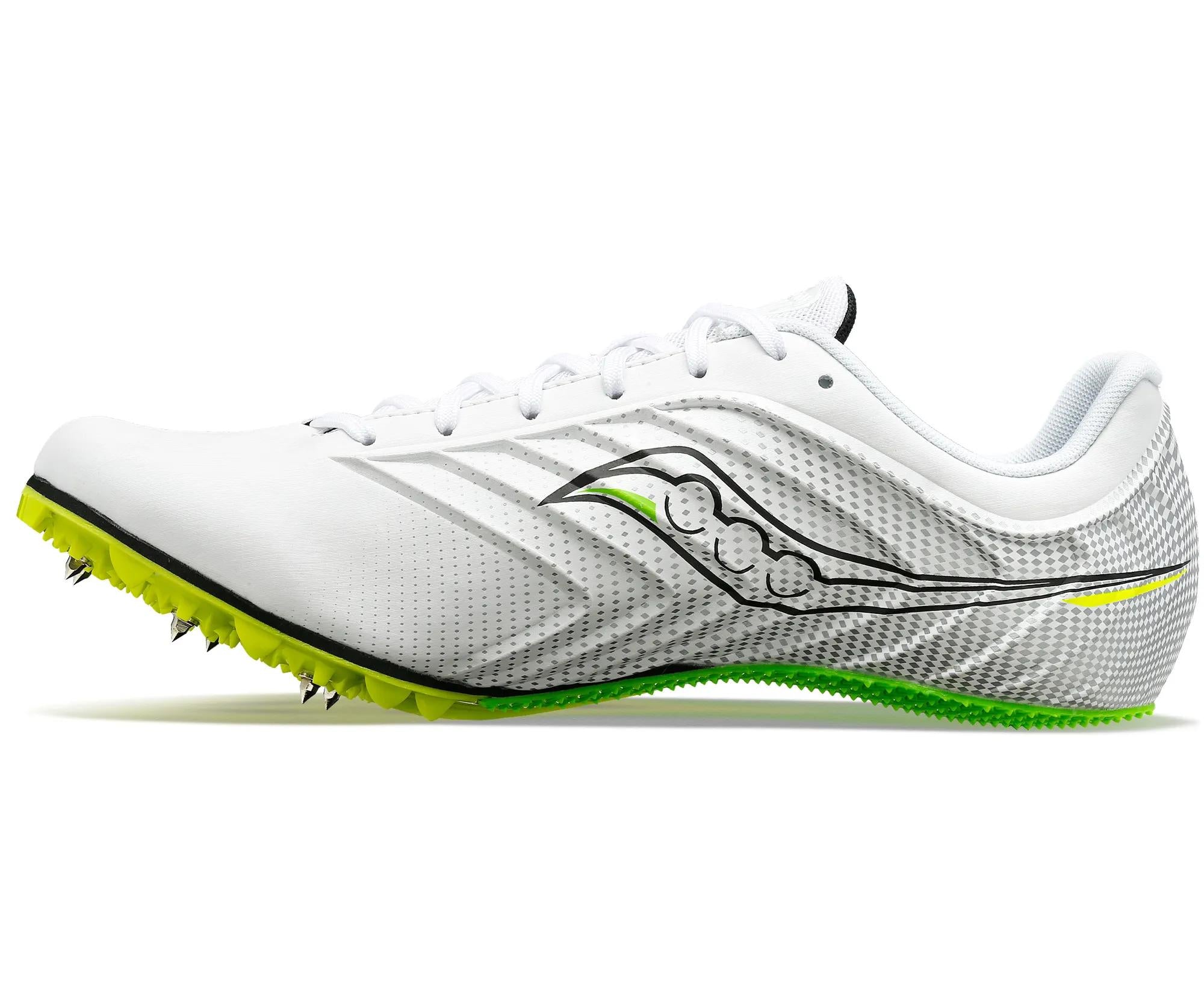 Saucony Men's Spitfire 5 White | Slime