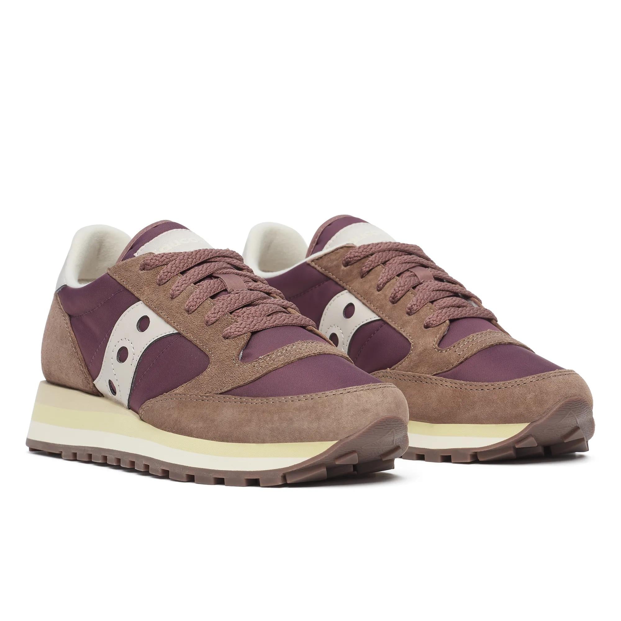 Saucony Women's Jazz Triple Deep Red | Tan