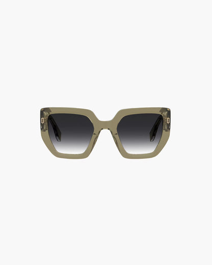 Marc Jacobs The J Marc Square Sunglasses Olive