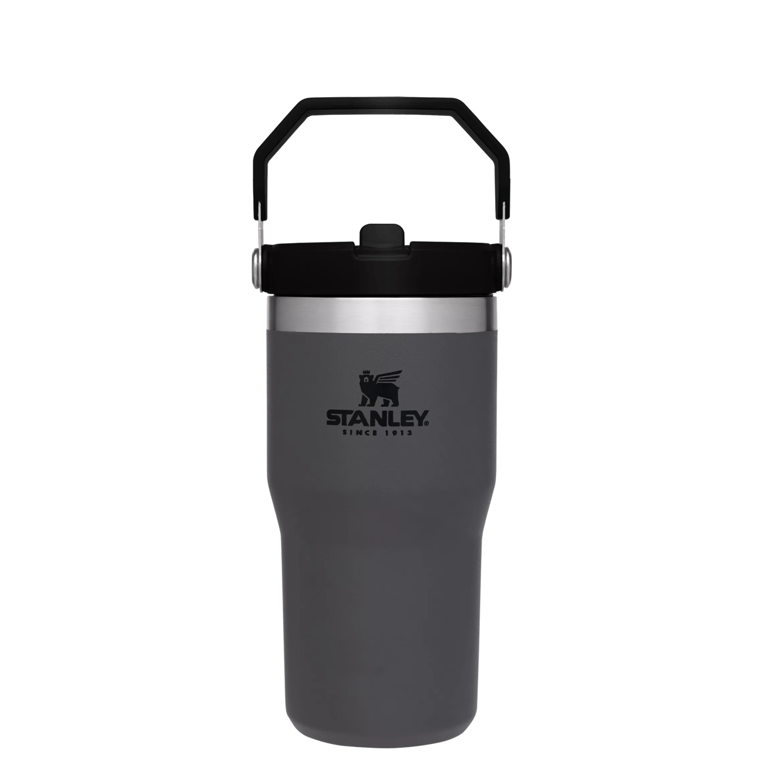 Stanley The IceFlow Flip Straw Tumbler | 20 OZ Charcoal Charcoal
