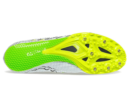 Saucony Men's Spitfire 5 White | Slime