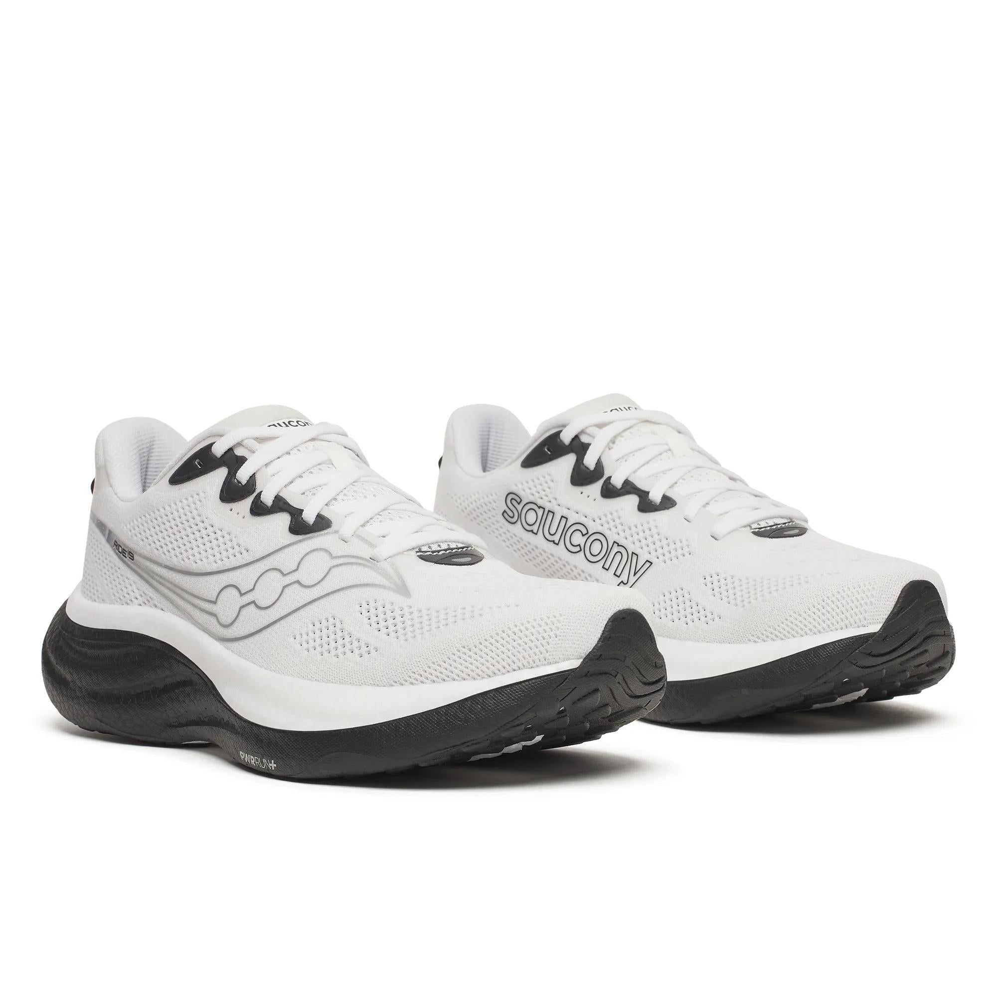 Saucony Men's Ride 19 White | Black