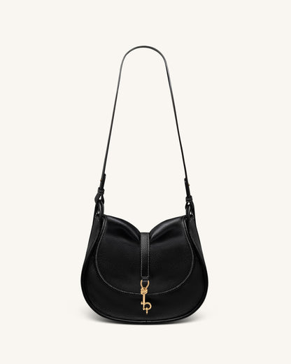 Jw Pei Arla Small Hobo Bag Black Pebbled