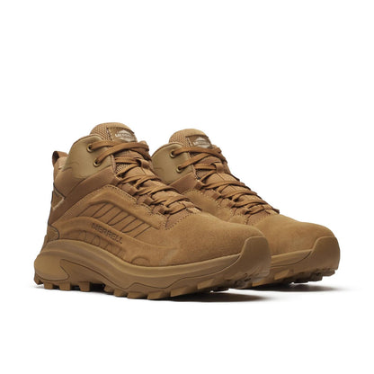 Merrell Men's Moab Speed 2 Mid Tactical Waterproof Coyote