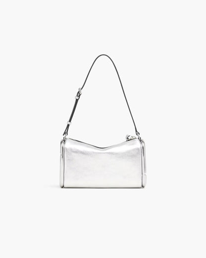 Marc Jacobs Scene Small Shoulder Bag In Metallic Silver