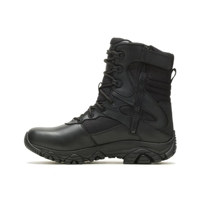 Merrell Men's Moab 3 8" Tactical Response Zip Waterproof Boot Wide Width Black