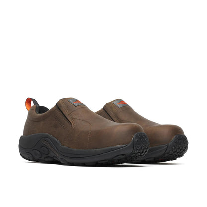 Merrell Men's Jungle Moc Leather Comp Toe SD+ Work Shoe Espresso