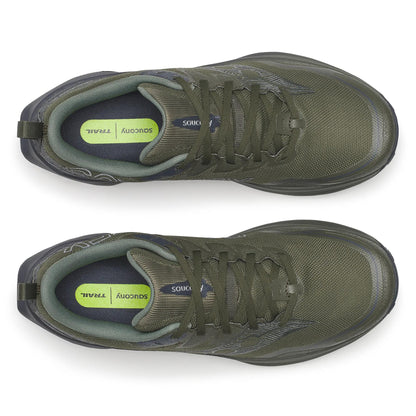 Saucony Men's Peregrine 16 GTX Fatigue | Ebony