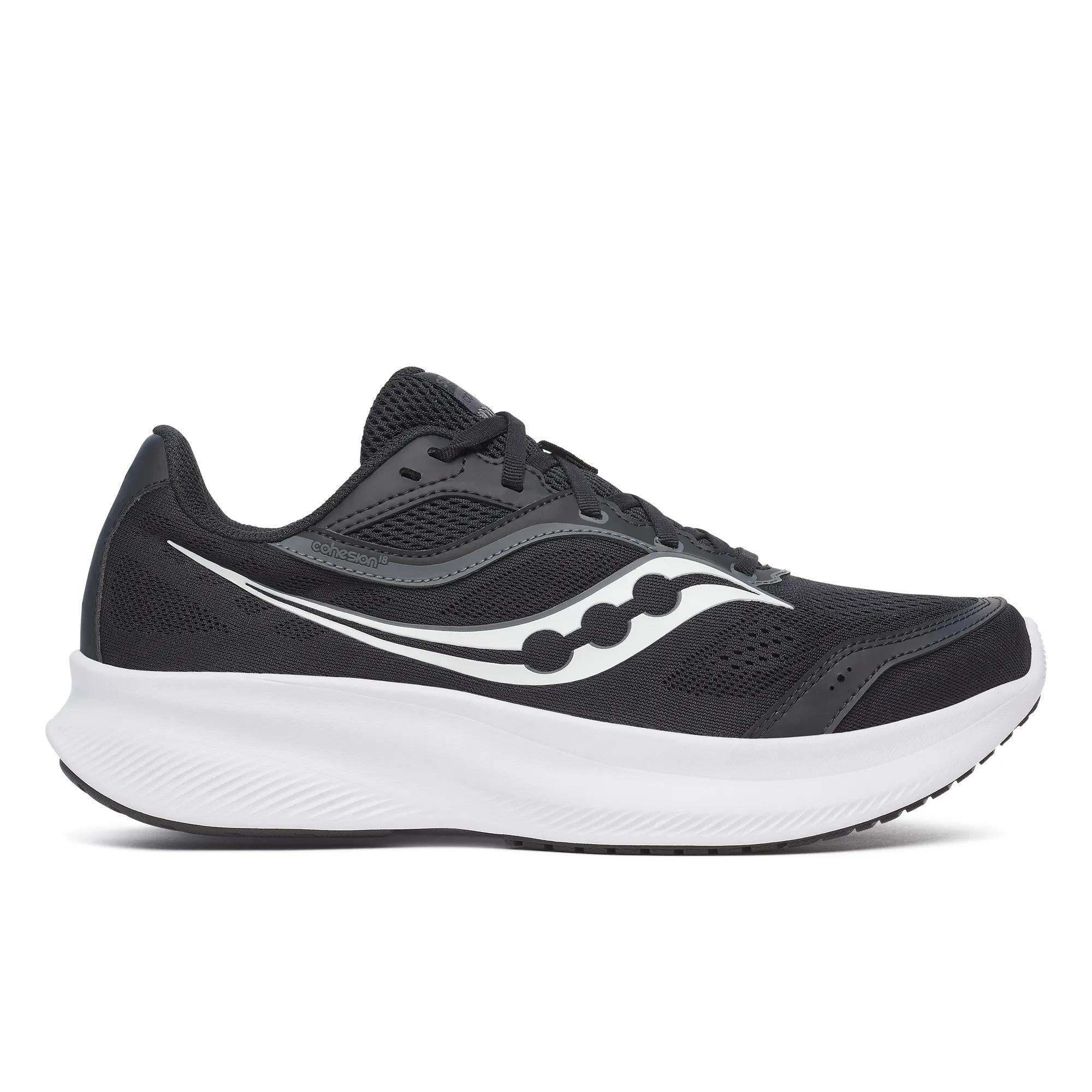 Saucony Men's Cohesion 18 Black | White