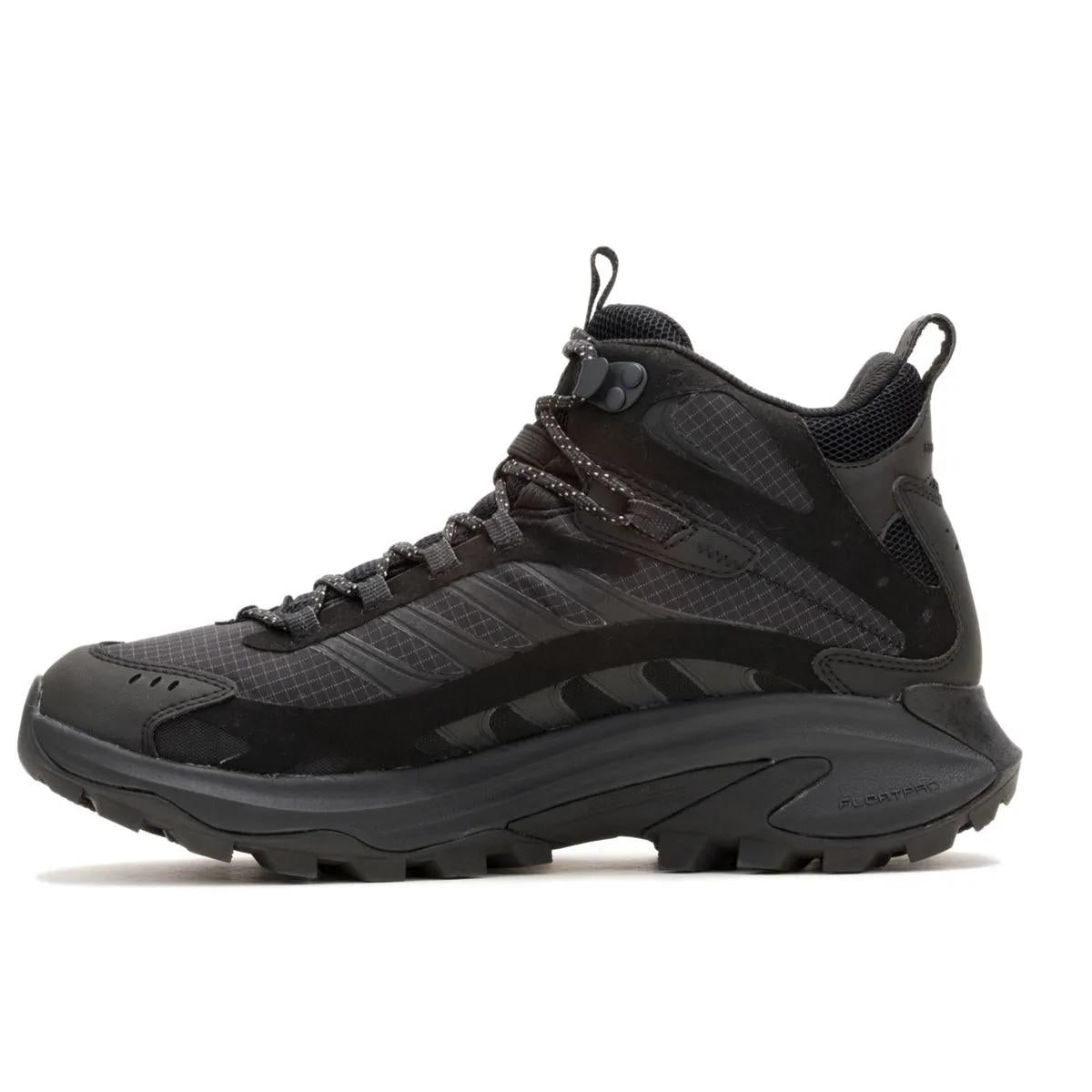 Merrell Men's Moab Speed 2 Mid GORE-TEX Wide Width Black