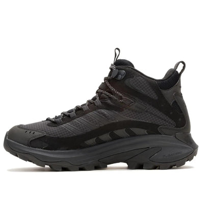 Merrell Men's Moab Speed 2 Mid GORE-TEX Wide Width Black