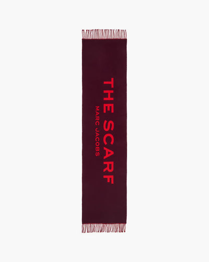 Marc Jacobs The Scarf Dark Plum