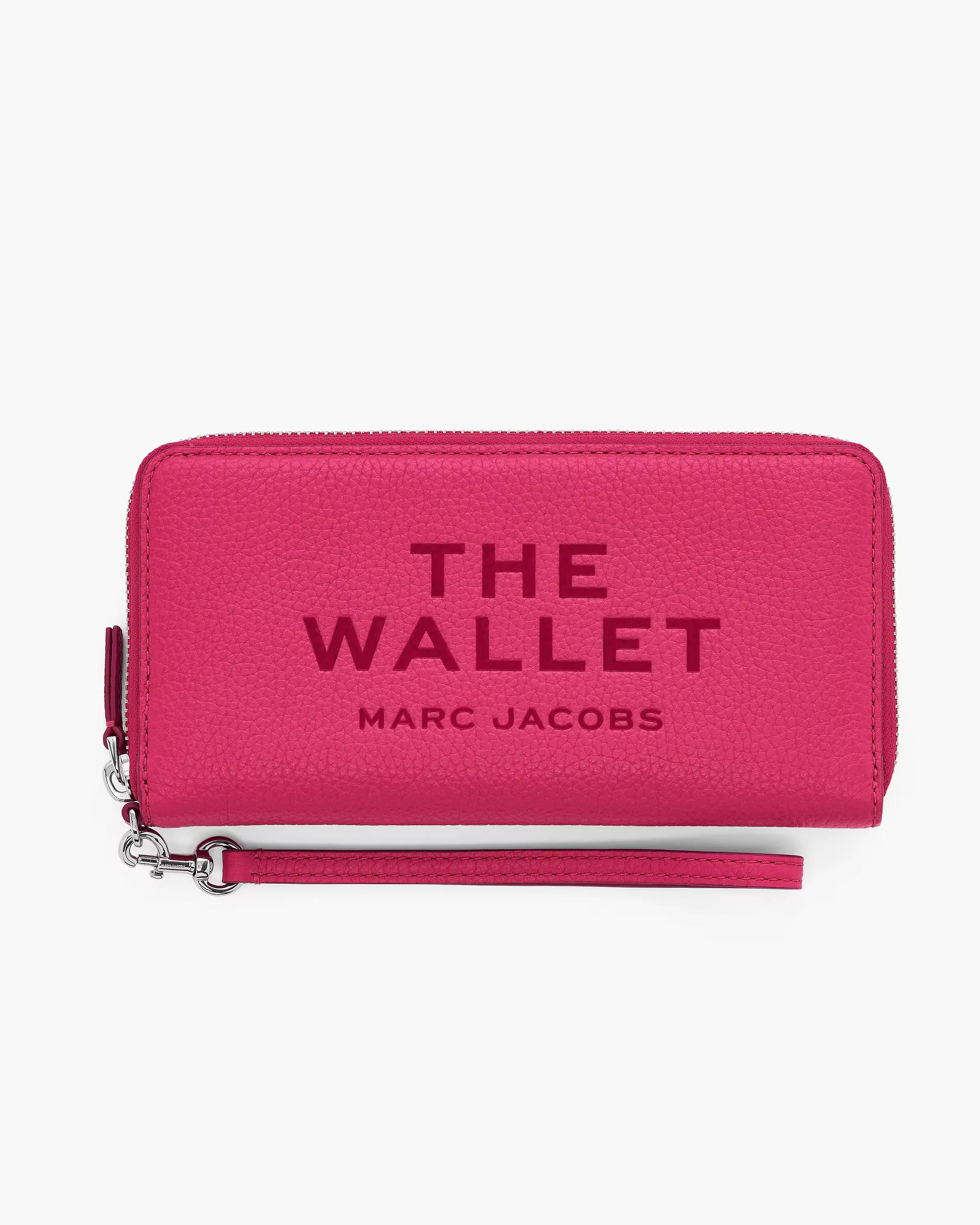 Marc Jacobs The Leather Continental Wallet Raspberry Pink