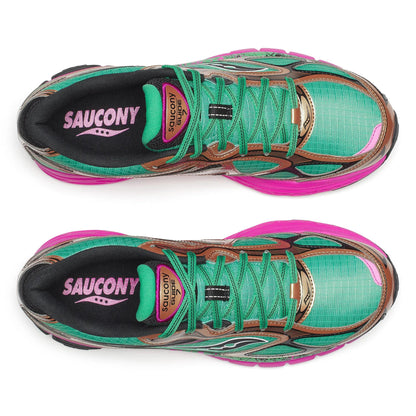 Saucony ProGrid Guide 7 Hi Octane Green | Bronze