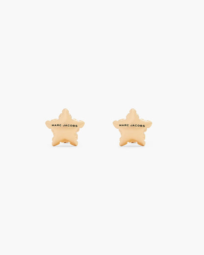 Marc Jacobs The Star Balloon Stud Earrings Light Antique Gold