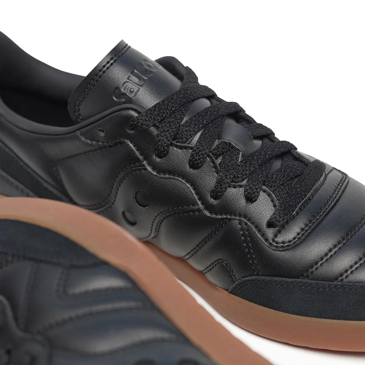 Saucony 586i Leather Black | Gum