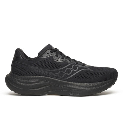 Saucony Men's Ride 19 Wide Triple Black