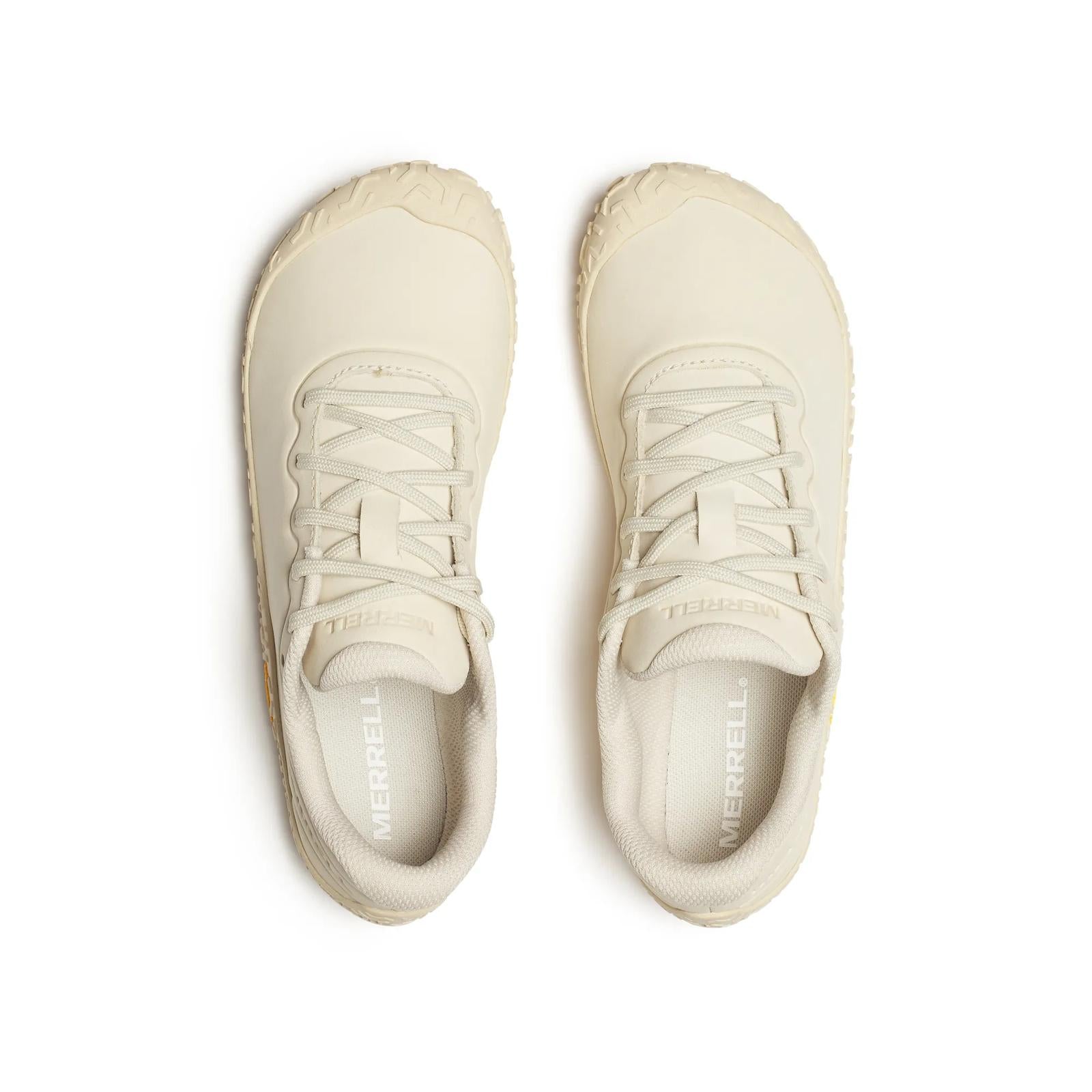 Merrell Women's Vapor Glove 6 Leather Eggshell