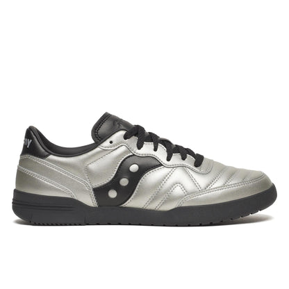 Saucony 586i Leather Silver | Black