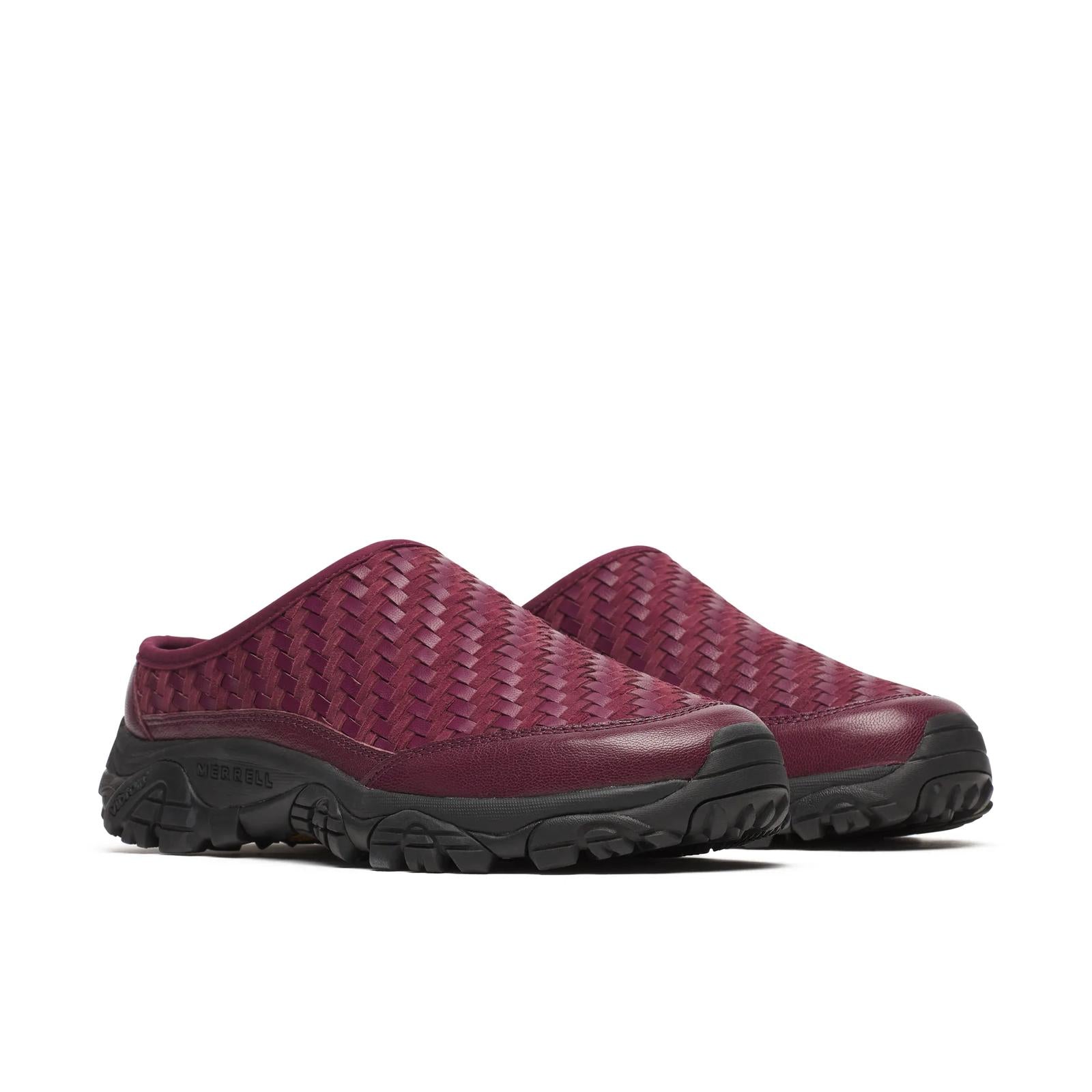 Merrell Moab 2 Slide Leather Woven 1TRL Dark Cherry
