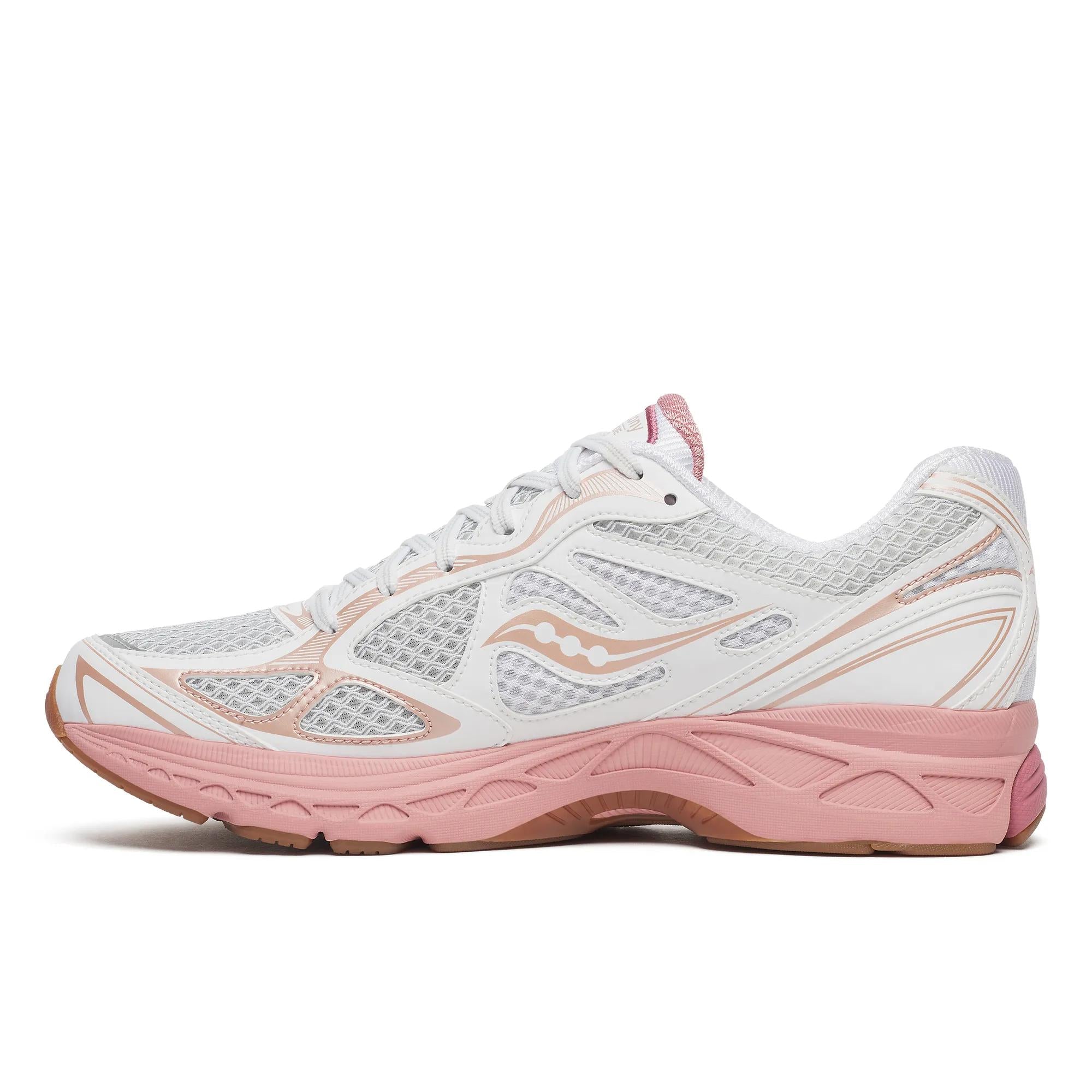 Saucony ProGrid Guide 7 White | Peach