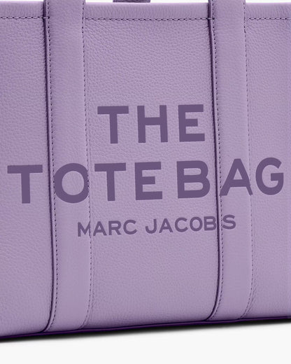 Marc Jacobs The Leather Medium Tote Bag Lilac