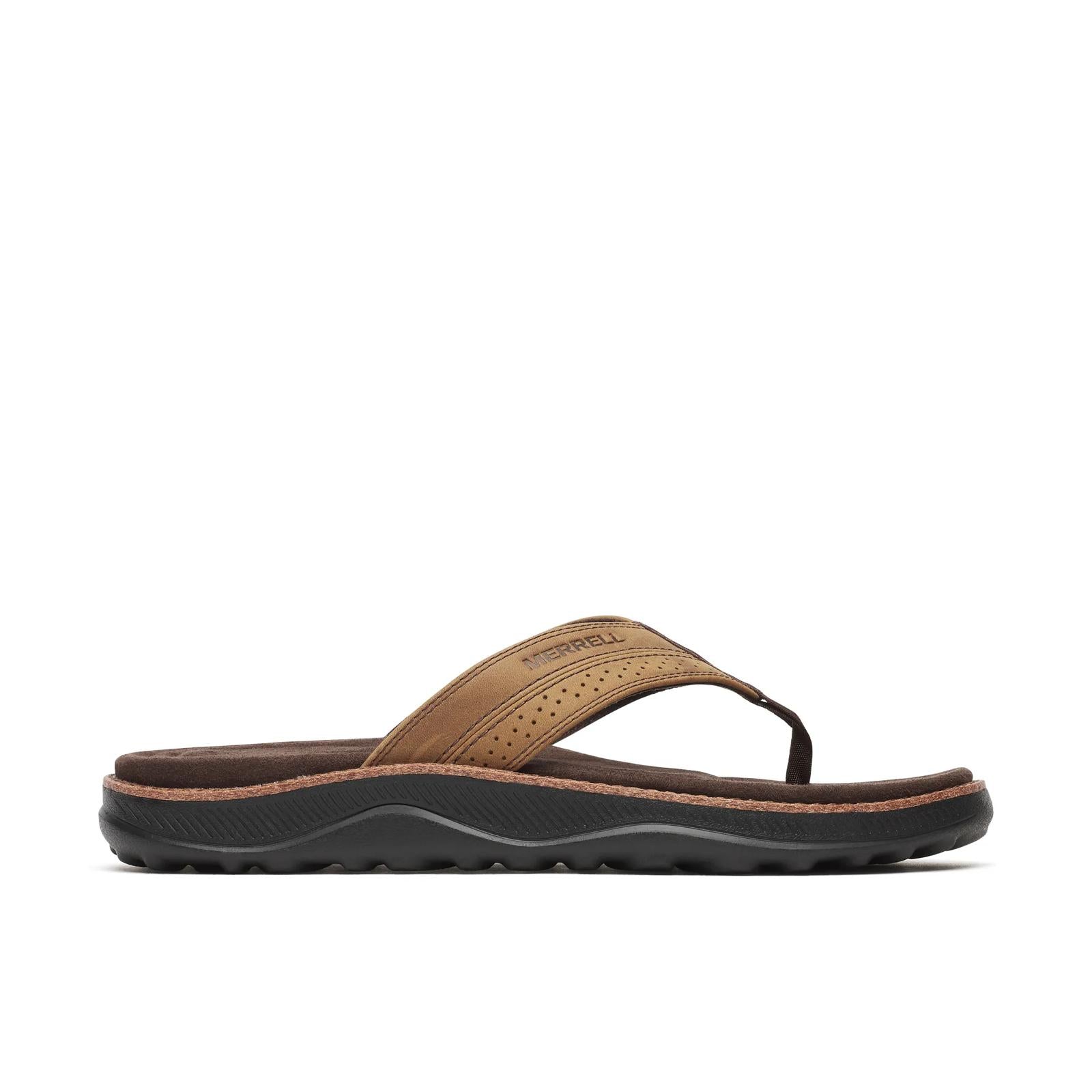 Merrell Men's Cove Leather Flip Coffee
