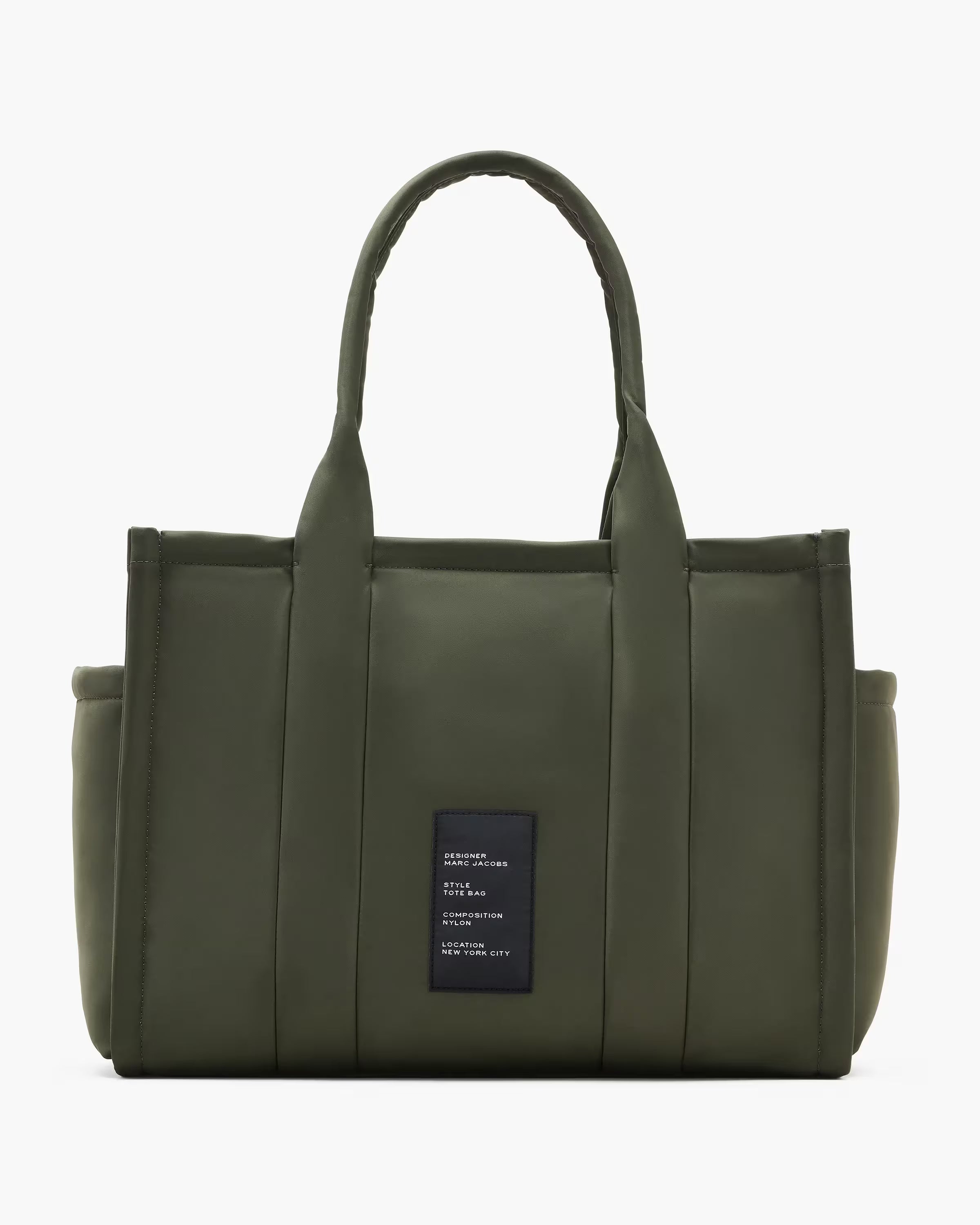 Marc Jacobs The Puffy Nylon Large Tote Bag Army Green