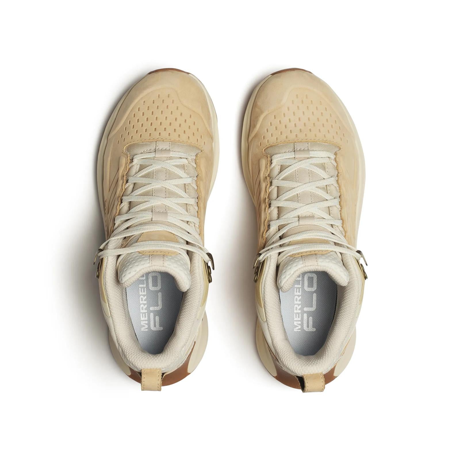 Merrell Women's Moab Speed 2 Leather Mid Waterproof Latte